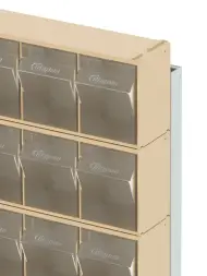 Стойка бежевая напольная Стелла-техник 403-00-00-09-B