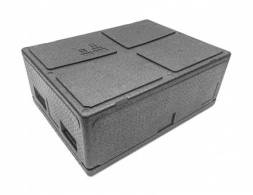 Термобокс пенополипропиленовый с крышкой StP Normal 86 л, 40 кг/м3