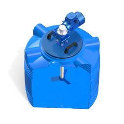 Емкость V 200 литров с лопастной мешалкой