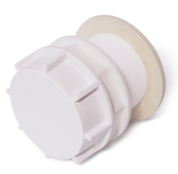 Отвод пластиковый с заглушкой 1/2&quot;